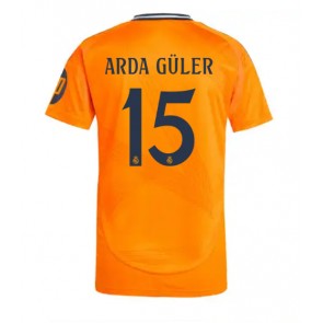 Billiga Real Madrid Arda Guler #15 Bortatröja 2024-25 Kortärmad